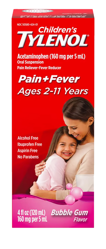 Tylenol children's bubble gum 4oz
